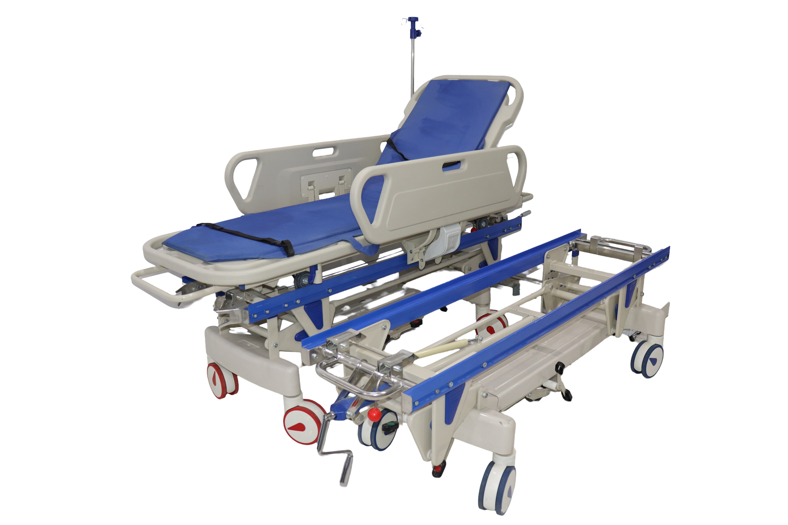 Chariot transfert malade en ABS à hauteur variable – CM11